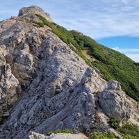 Rückblick zum Litnisschrofen