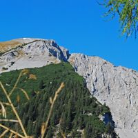 Die Riegerin (1939 m) aus dem Brunntal