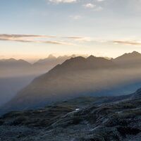 Morgenstimmung bei der Saarbrücker Hütte