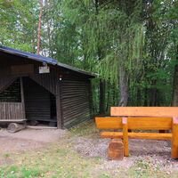 Schutzhütte "Flüchtiger Hirsch" am Rennsteig