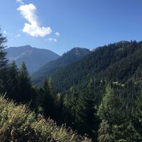 Im Rotlechtal, Schlierewand