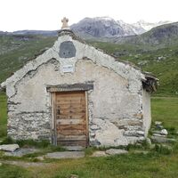 Die Kapelle Notre-Dame des Neiges am Ende von Aussois