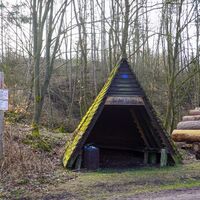 Schutzhütte an der Spinne
