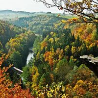 Herbst in der Wolkensteiner Schweiz