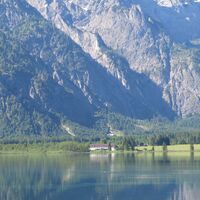 Almtaler Haus - Habernau/Jagersimmerl - Almsee - Hochpfad/Gschirrsattel -  Offensee - Jh. Fahrnau - Rindbachschlucht - Ebensee