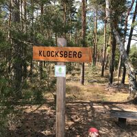 Historische Punkt und Wendepunkt auf der Tour: Der so genannte Klocksberg