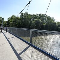 Radbrücke ist eine Verbindung zwischen Österreich und Slowenien