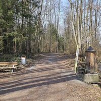 9.3 km Gerade weiter beim Brunnen am Stambach