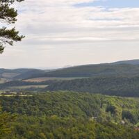 Blick vom Erbberg zum Monte Kali