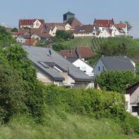 Blick auf Kirchberg Hohenhaslach