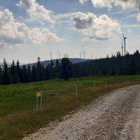 Windräderpark Richtung Teufelstein