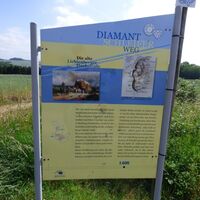 Informationstafel "Die alte Lichtenberger Hochstraße"