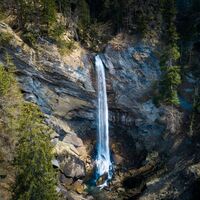 Atemberaubender Wasserfall in Berschis