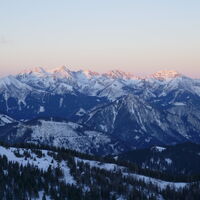 Blick zur Bösensteingruppe