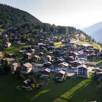 Alter Dorfkern von Bellwald und Wannenhorn