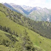 23.3 km Blick zur Ganotzalm