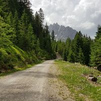 Ausblick auf die Mandlwände
