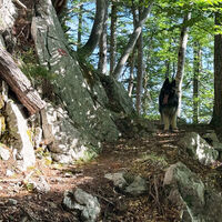 [ M.te Sciober grande ] Am Weg 529, der natürliche Biwak auf ca. 1.460m