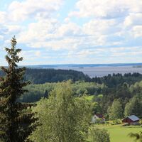 Ausblick vom Burgberg Tenhola