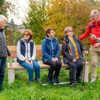 Gemütliche Rastplätze laden ein, die wundervollte Naturlandschaft mitten in der Stadt Feldbach zu genießen.