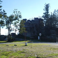 Dreisesselfelsen neben Berggasthof