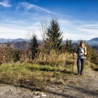 Aussichtsplatz im Grazer Bergland
