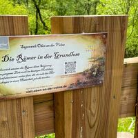 Sagenort "Die Römer in der Grundlosen"
