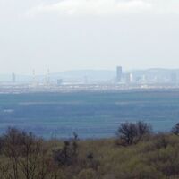Blick Richtung Wien (Zoom)