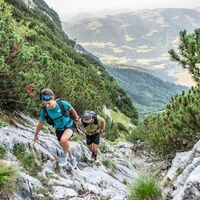 Scheffau_Steig ins Schneekar_Wilder Kaiser