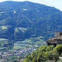 Blick auf Schloss Thurnstein