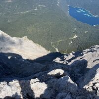 Ausstieg der Route
