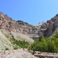 GEOPARC Bletterbach - Auf der Rückseite des Weißhorn