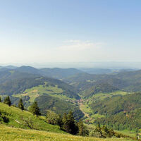 Weitblick in der Schwarzwaldregion Belchen