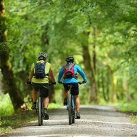 Unterwegs auf dem Enztalradweg (Enzklösterle - Bad Wildbad)