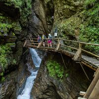 1882 wurde die Schlucht erstmals für Besucher zugänglich gemacht.