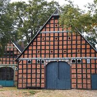 Fachwerk im Rundlingsdorf Jabel
