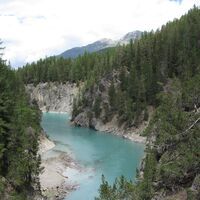 Val Spöl zwischen Murter und Ofenpass-Strasse