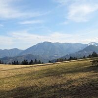 Ausblick nahe bei der Speckbacher Hütte