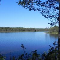 Seeblick entlang Iso-Palonen