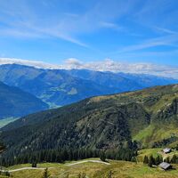 Toller Ausblick in die Hohen Tauern vom Niedernsiller Hochsonnberg