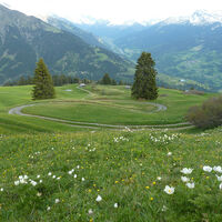 Ausblick aufs hintere Prättigau