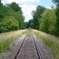 Nach langem Dornröschenschlaf fährt hier wieder die Biberbahn