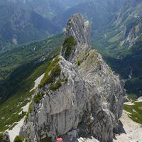 und dann mit dieser Kulisse die letzten Meter...