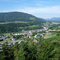 Blick auf Lavamünd