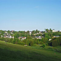 Blick auf Neuhaus am Rennweg