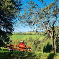 Rast beim Aufstieg