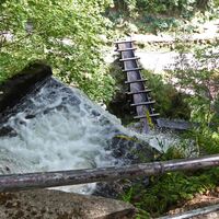 Wasserzulauf zum Trusetaler Wasserfall