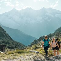 Kurz vor der Almagelleralp