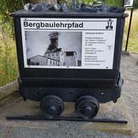 Bergbaulehrpfad entlang des Gottes-Seegen-Schacht Lugau