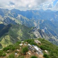 Monte Sagro Gipfelaussicht
